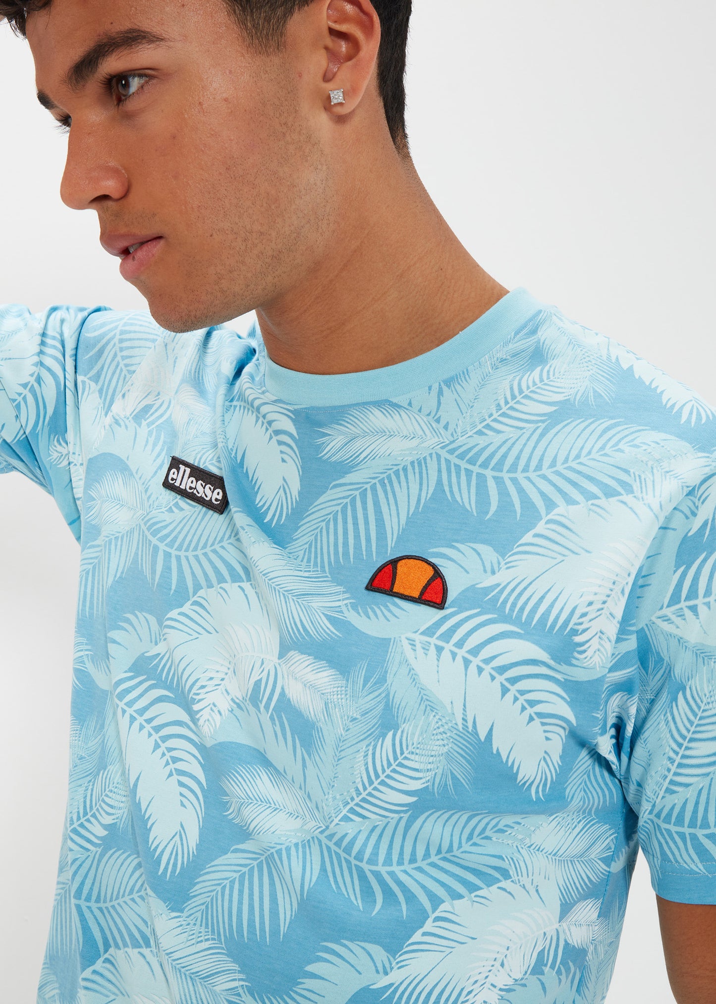 Ellesse T-shirts Cristia tee - light blue