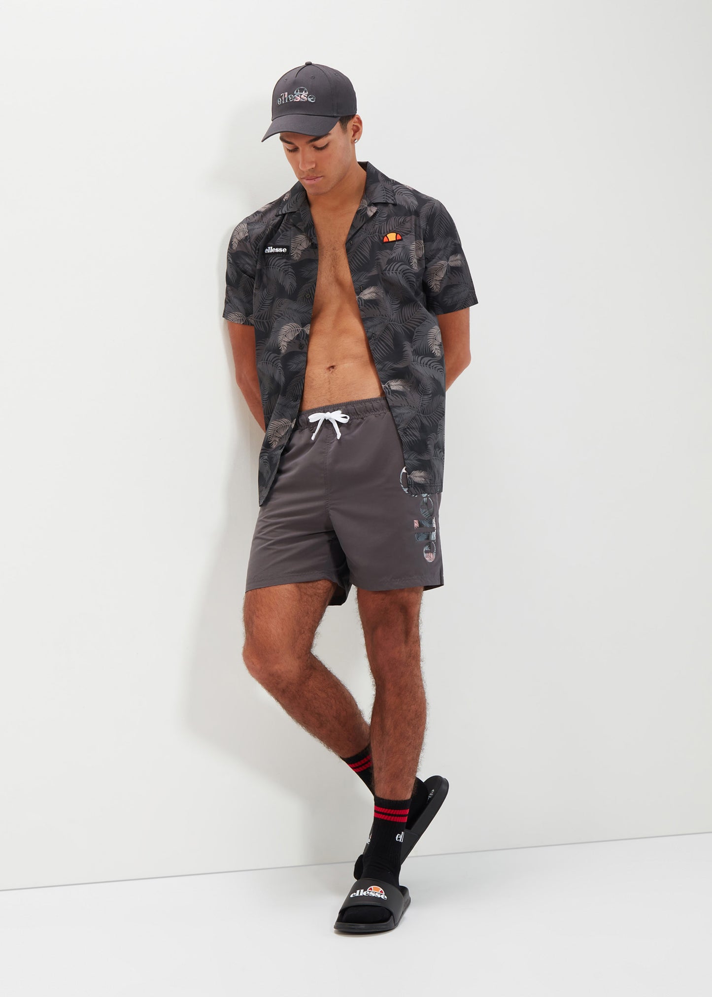 Ellesse Zwembroeken Redia swimshort - dark grey