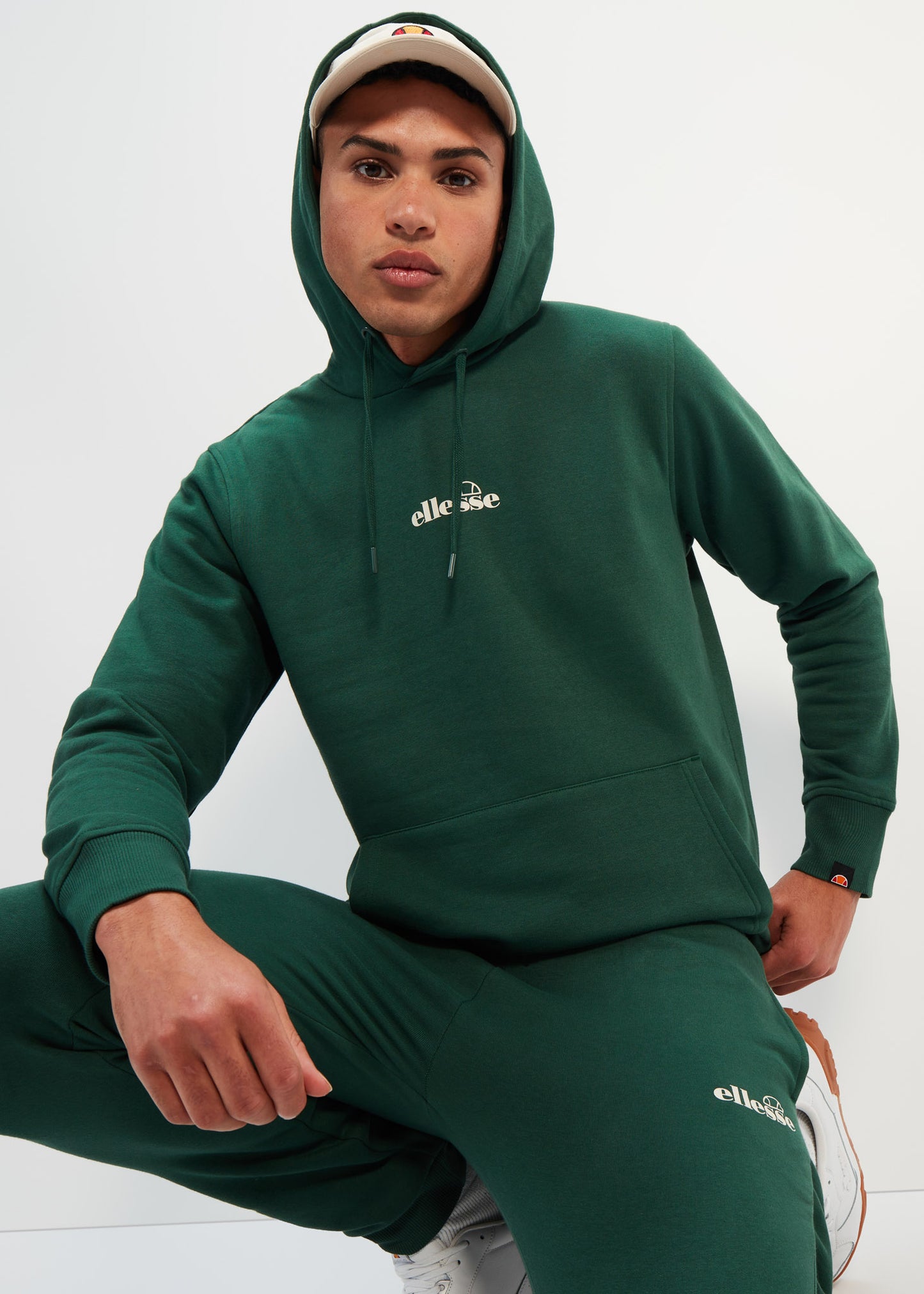 Ellesse Hoodies Pershuta oh hoody - dark green