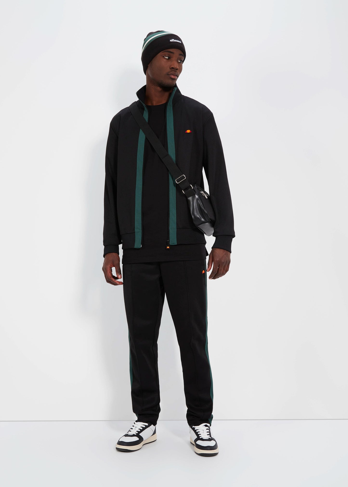 Ellesse Vesten Berlusoni track top - black