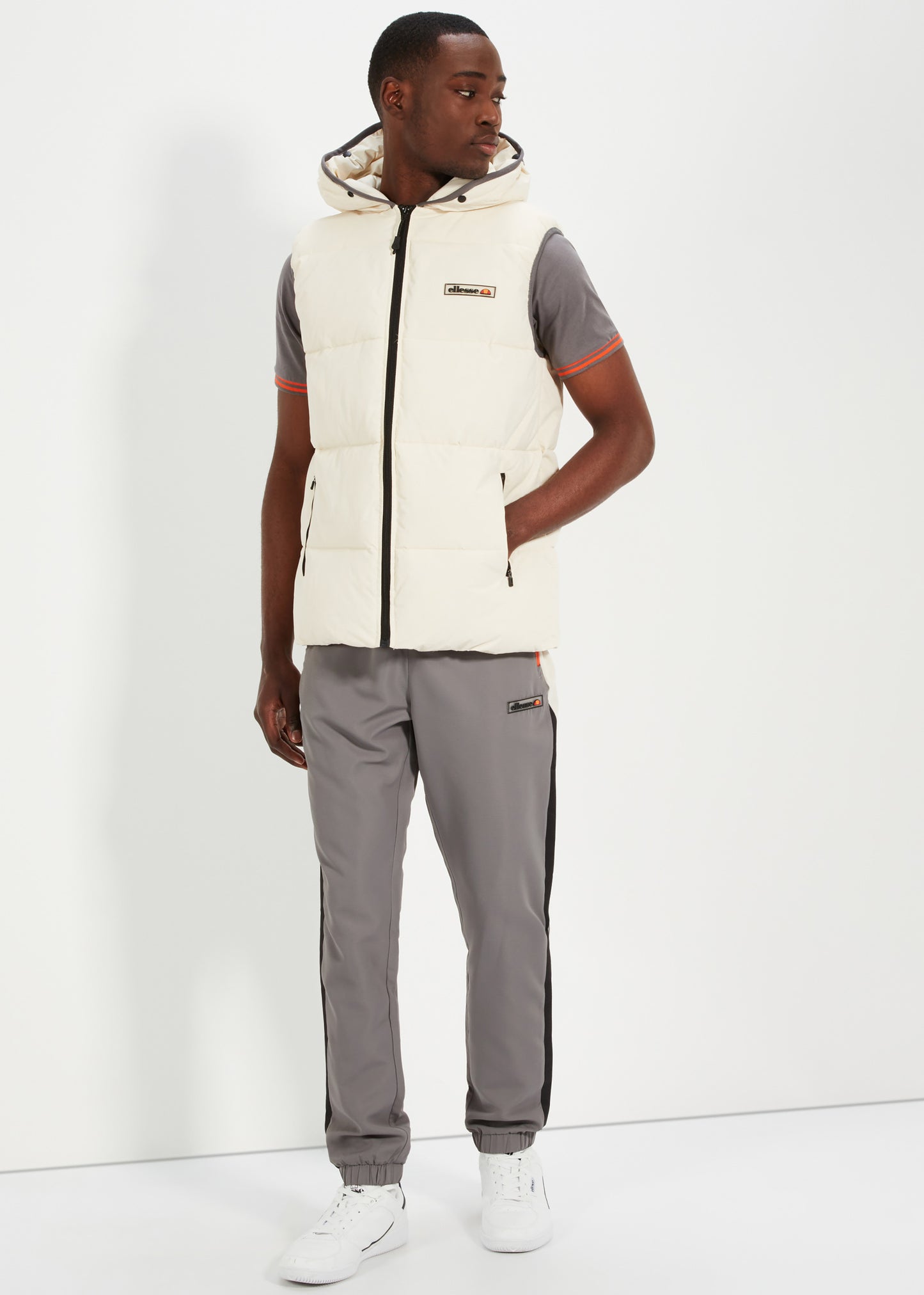 Ellesse Bodywarmers Vincolo gilet - off white