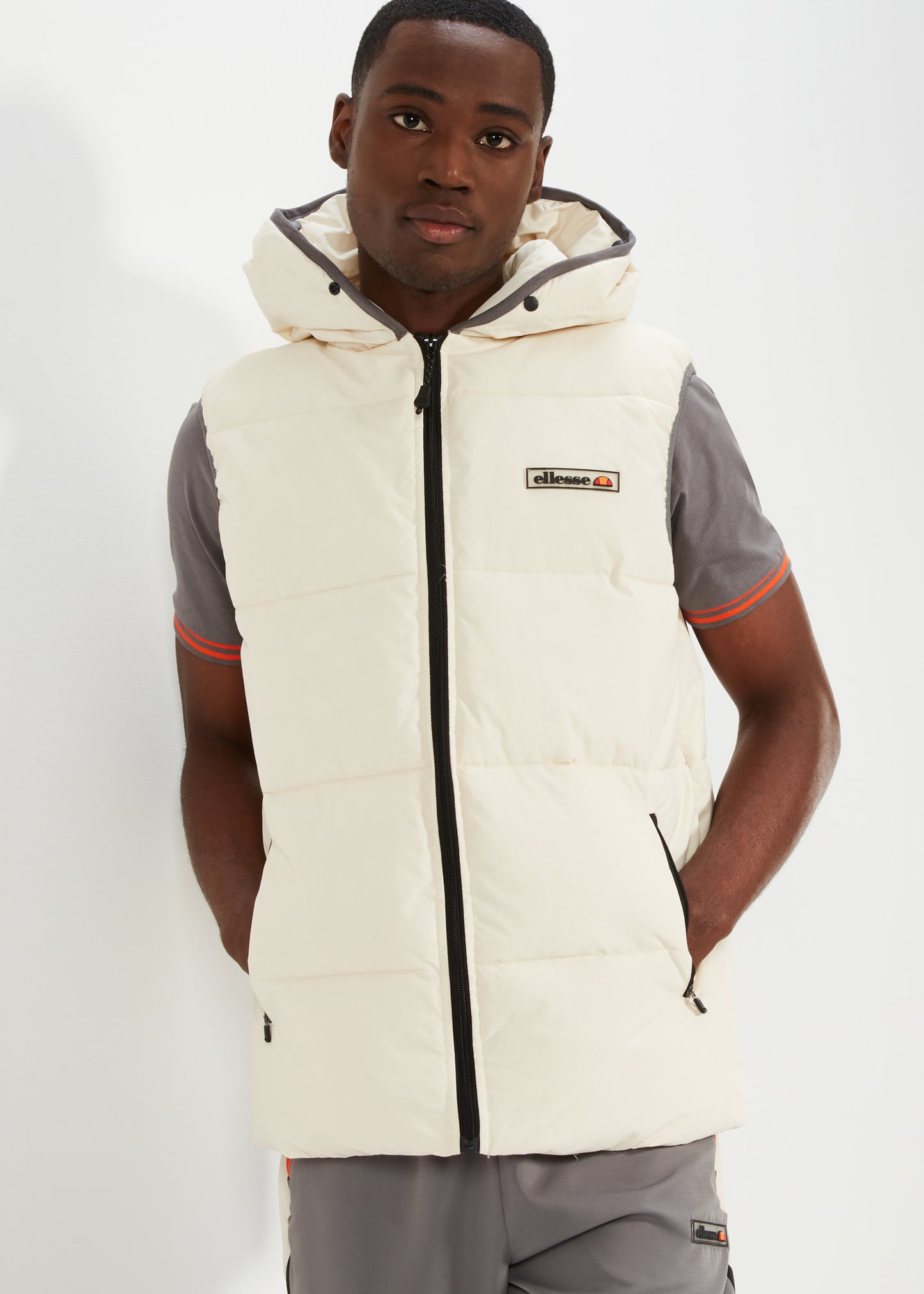 Ellesse Bodywarmers Vincolo gilet - off white