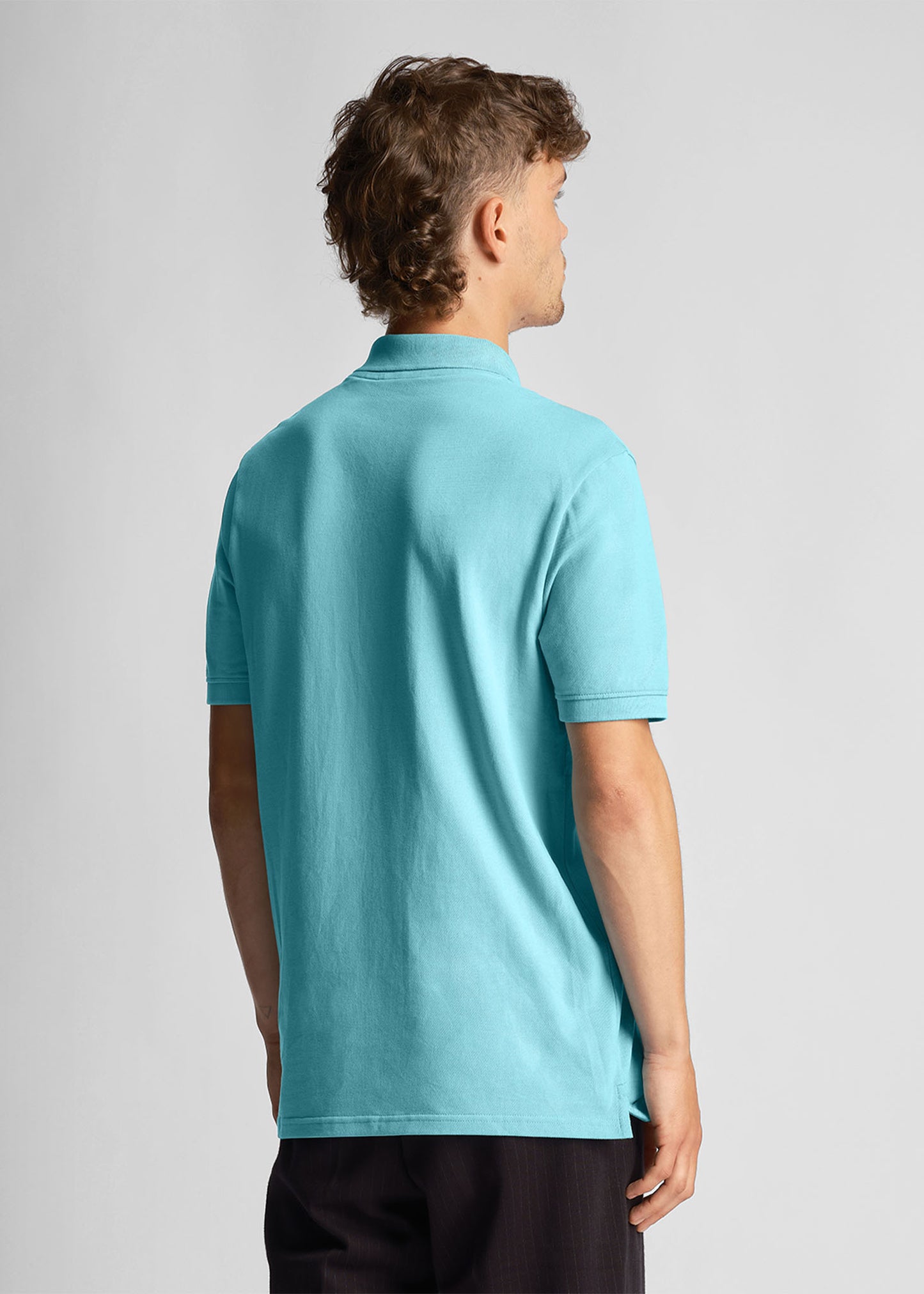 Lyle & Scott Polo's Plain polo shirt - alpine sky