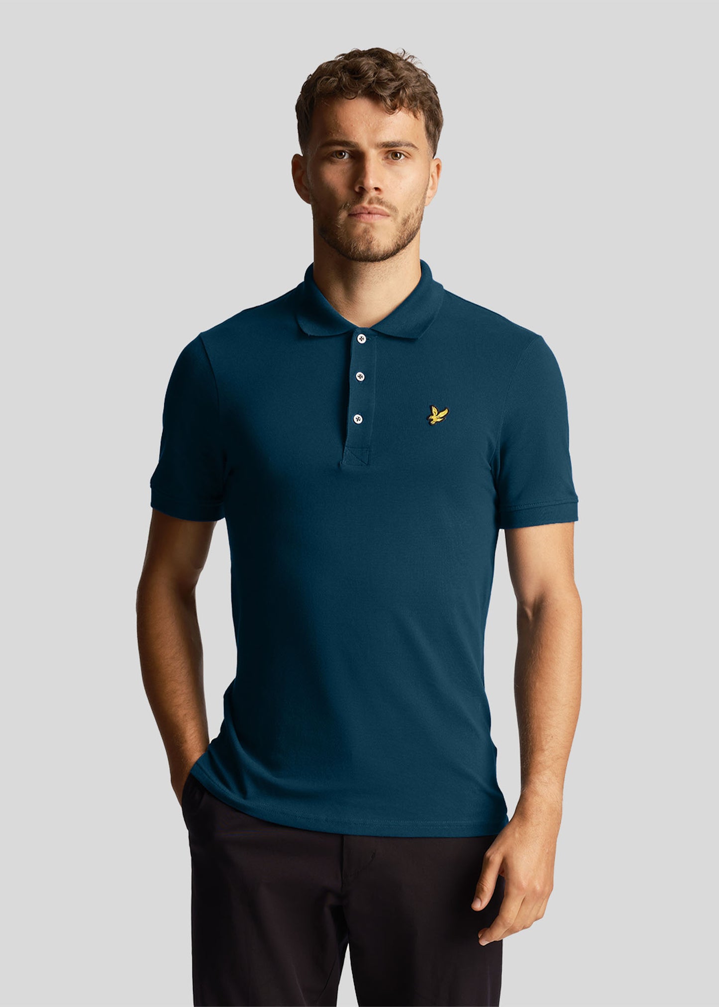 Lyle & Scott Polo's Plain polo shirt - apres navy