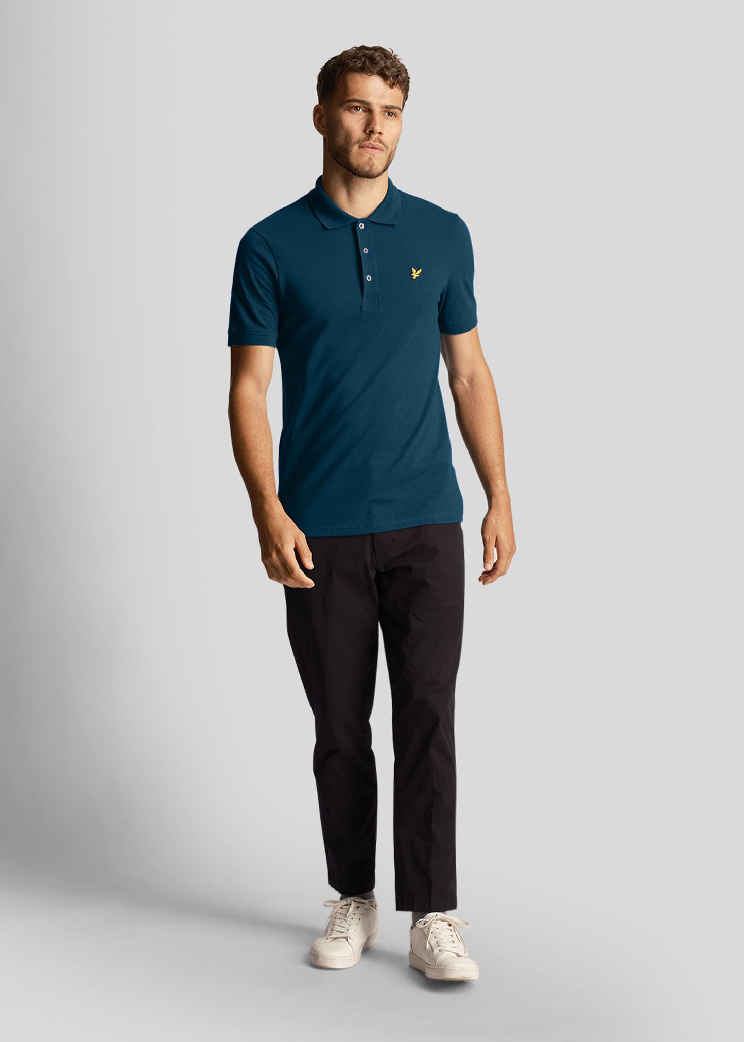 Lyle & Scott Polo's Plain polo shirt - apres navy