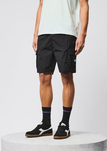 Weekend Offender Korte Broeken Baraki travel stretch cargo - black