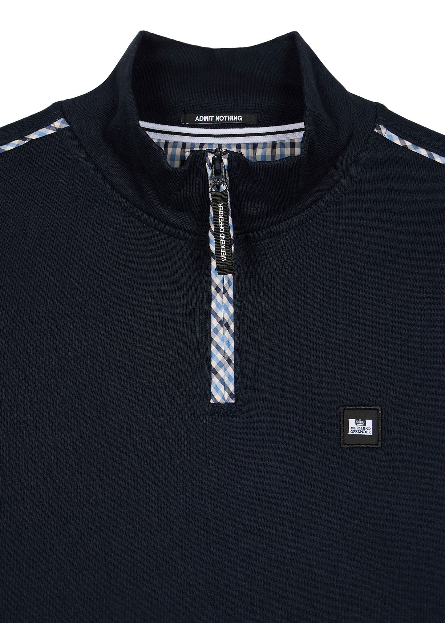 Weekend Offender Truien Matisa - navy blue house check
