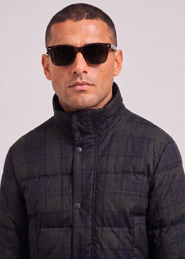 Barbour Jassen Barbour lonnen tartan puffer jacket - shadow classic tartan