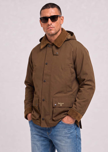 Barbour Jassen Barbour winter ashby waterproof jacket - dark sand