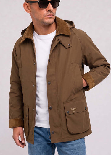 Barbour Jassen Barbour winter ashby waterproof jacket - dark sand