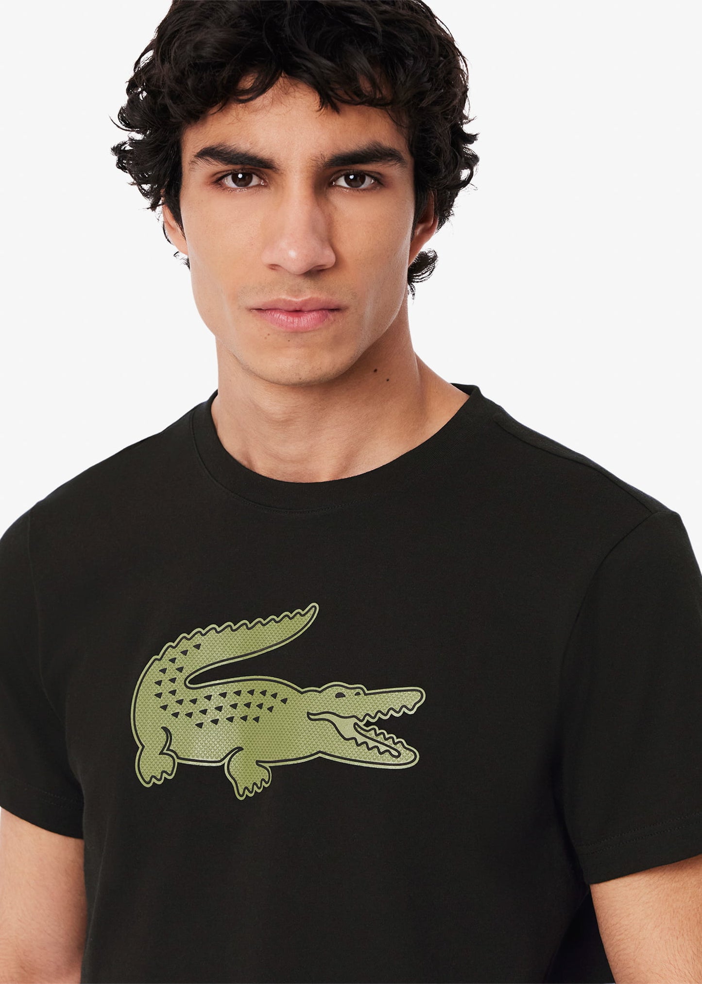 Lacoste T-shirts Lacoste logo t-shirt - black