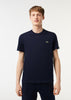 Lacoste T-shirts Contrast stripe t-shirt - navy blue