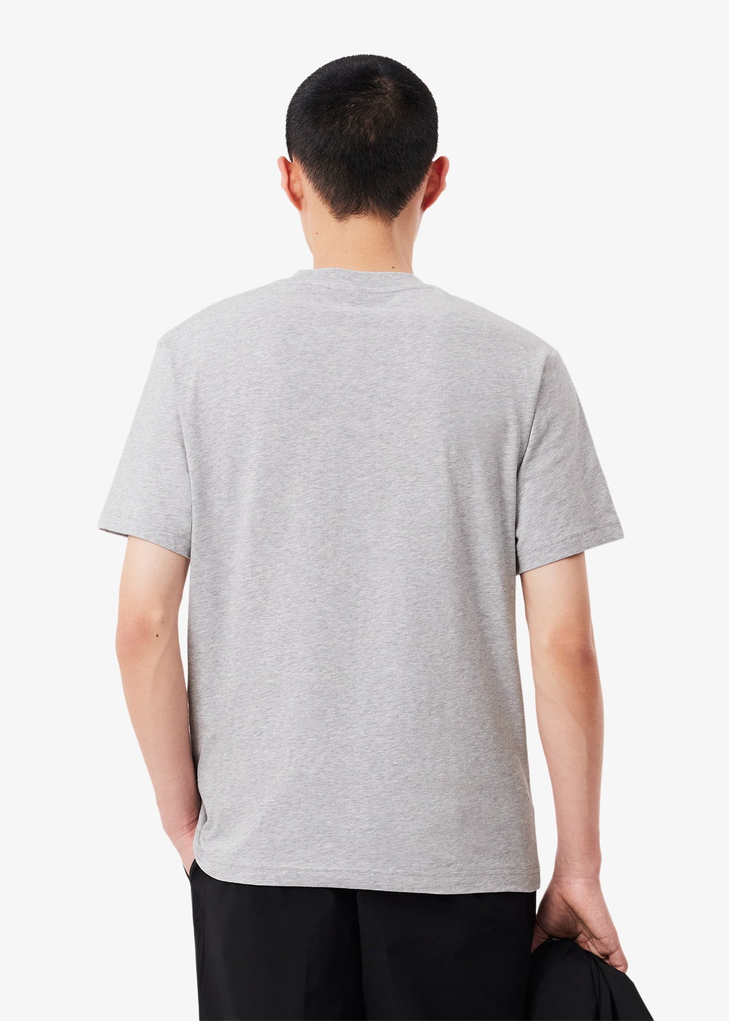 Lacoste T-shirts Cotton t-shirt - silver chine