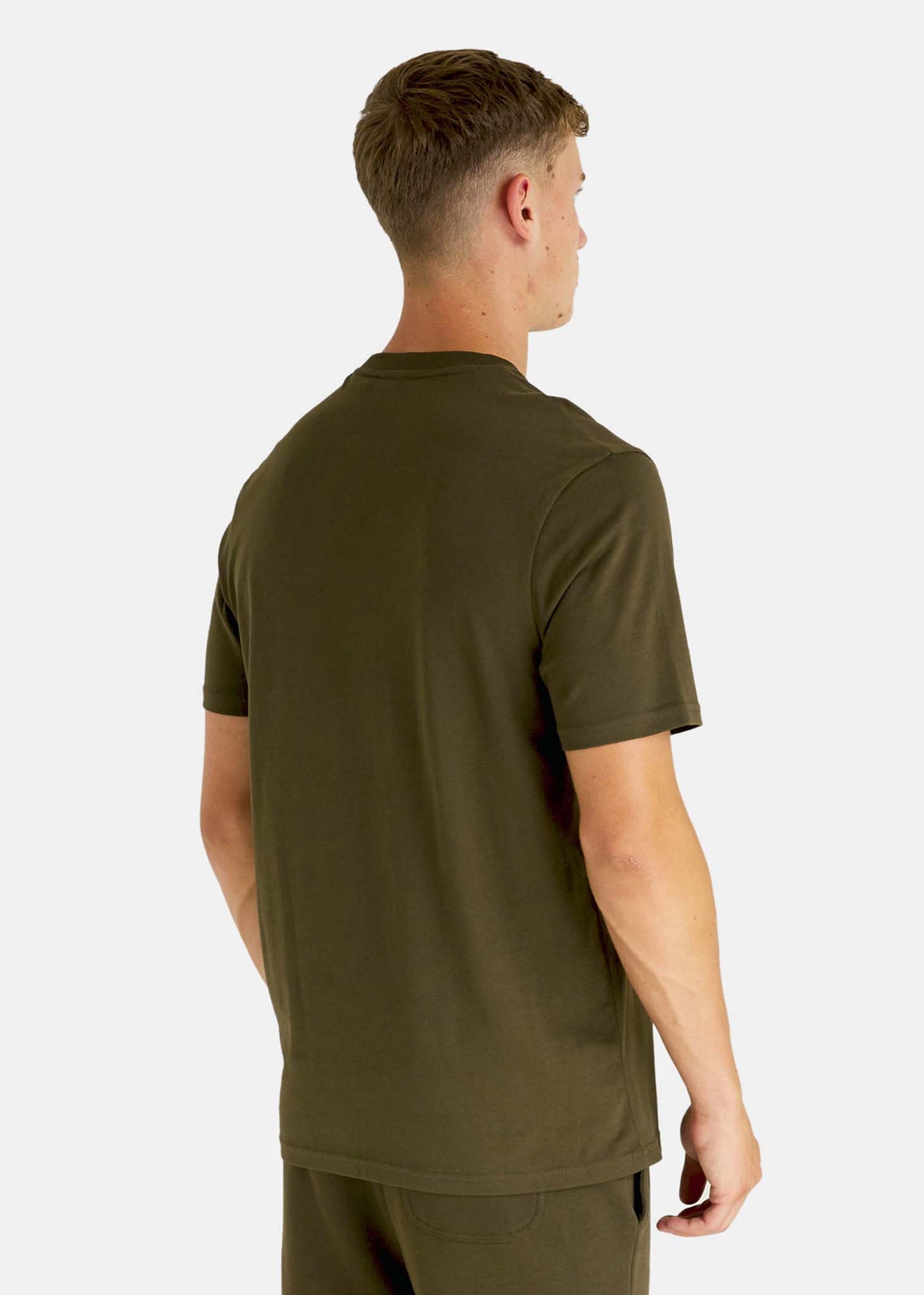 Lyle & Scott T-shirts Tonal eagle t-shirt - olive