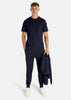 Lyle & Scott T-shirts Tonal eagle t-shirt - dark navy
