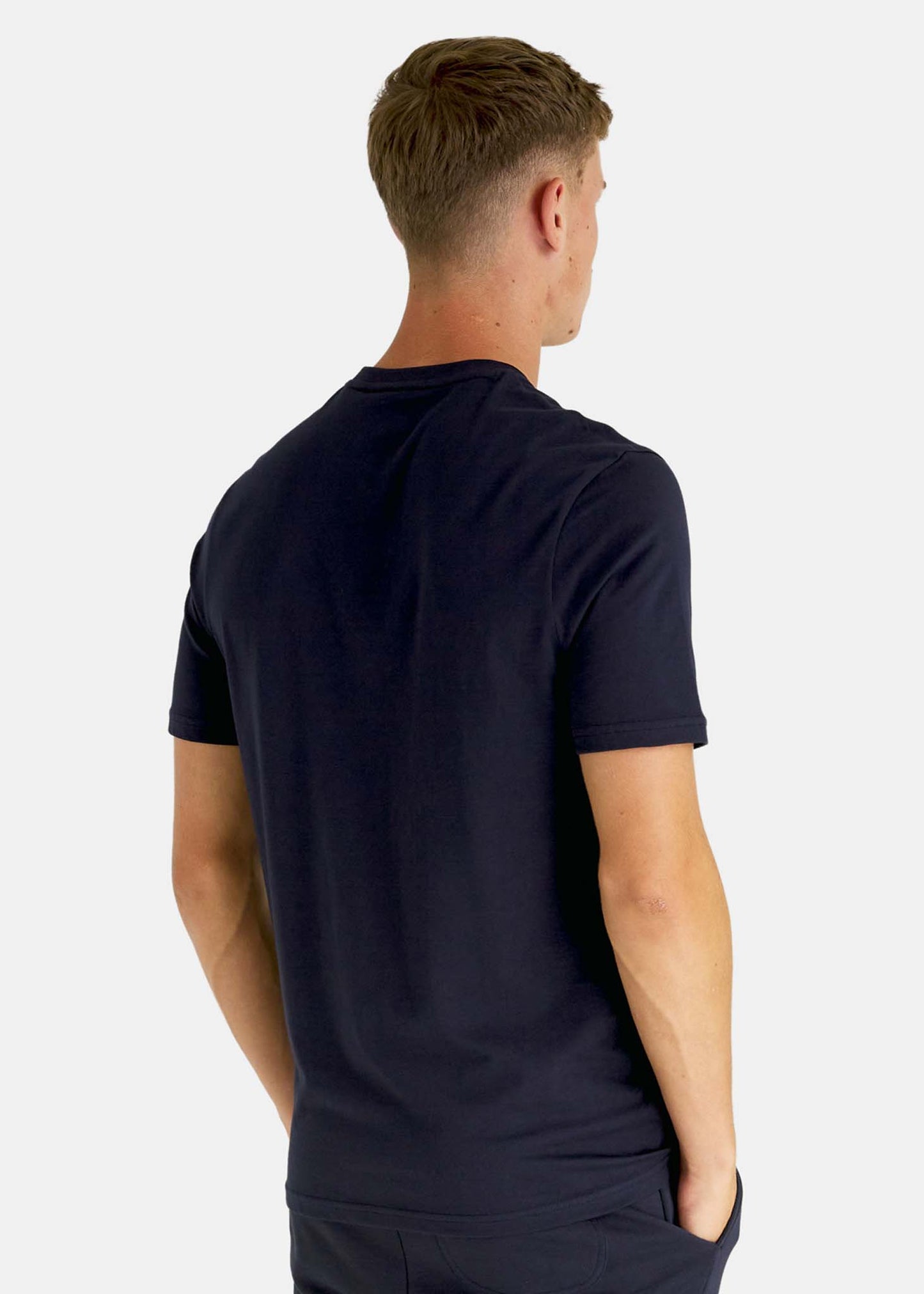 Lyle & Scott T-shirts Tonal eagle t-shirt - dark navy