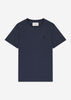 Lyle & Scott T-shirts Tonal eagle t-shirt - dark navy