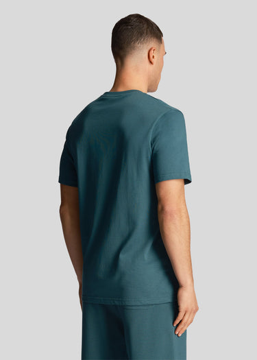 Lyle & Scott T-shirts Plain t-shirt - malachite green