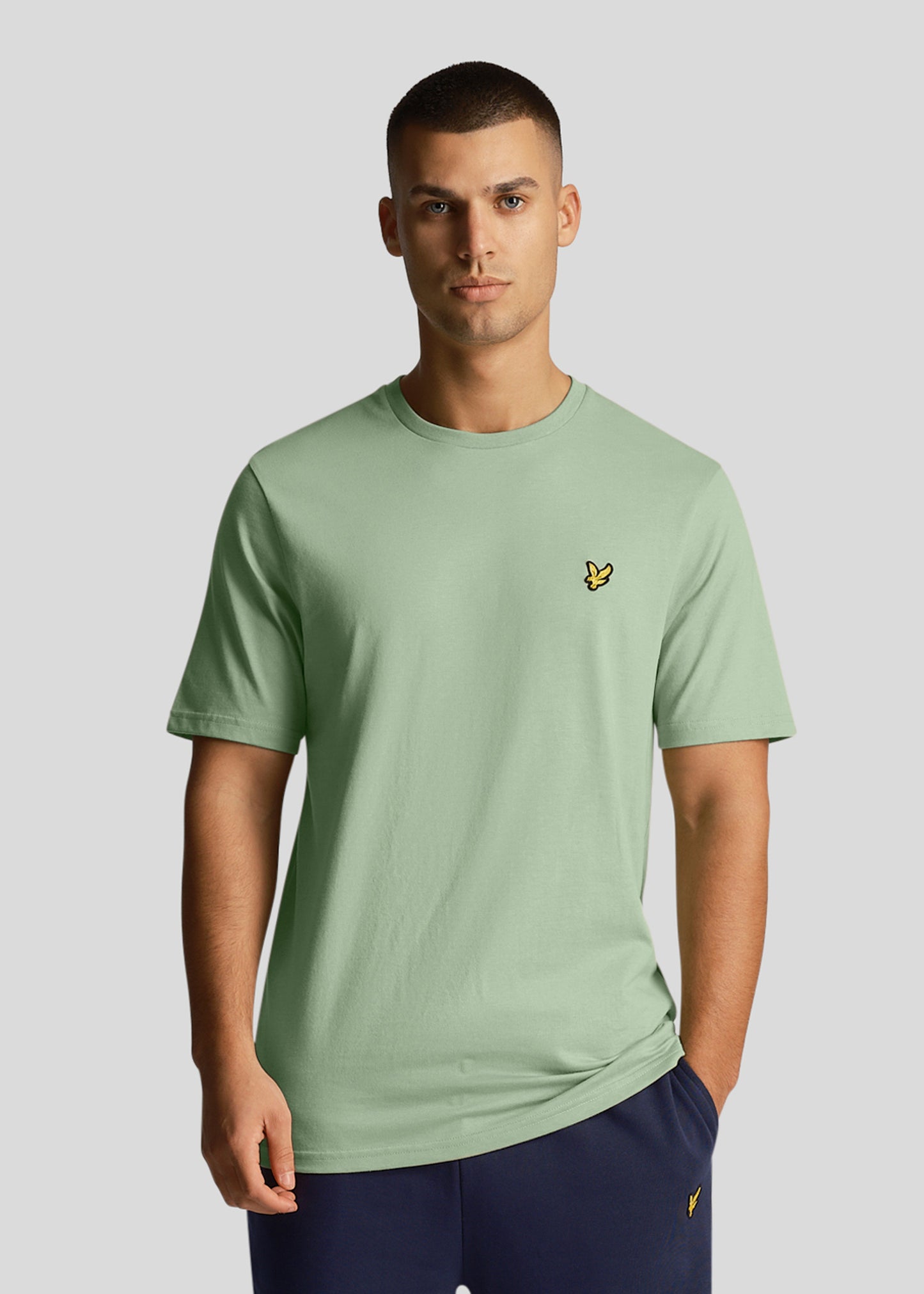 Lyle & Scott T-shirts Plain t-shirt - glencoe green