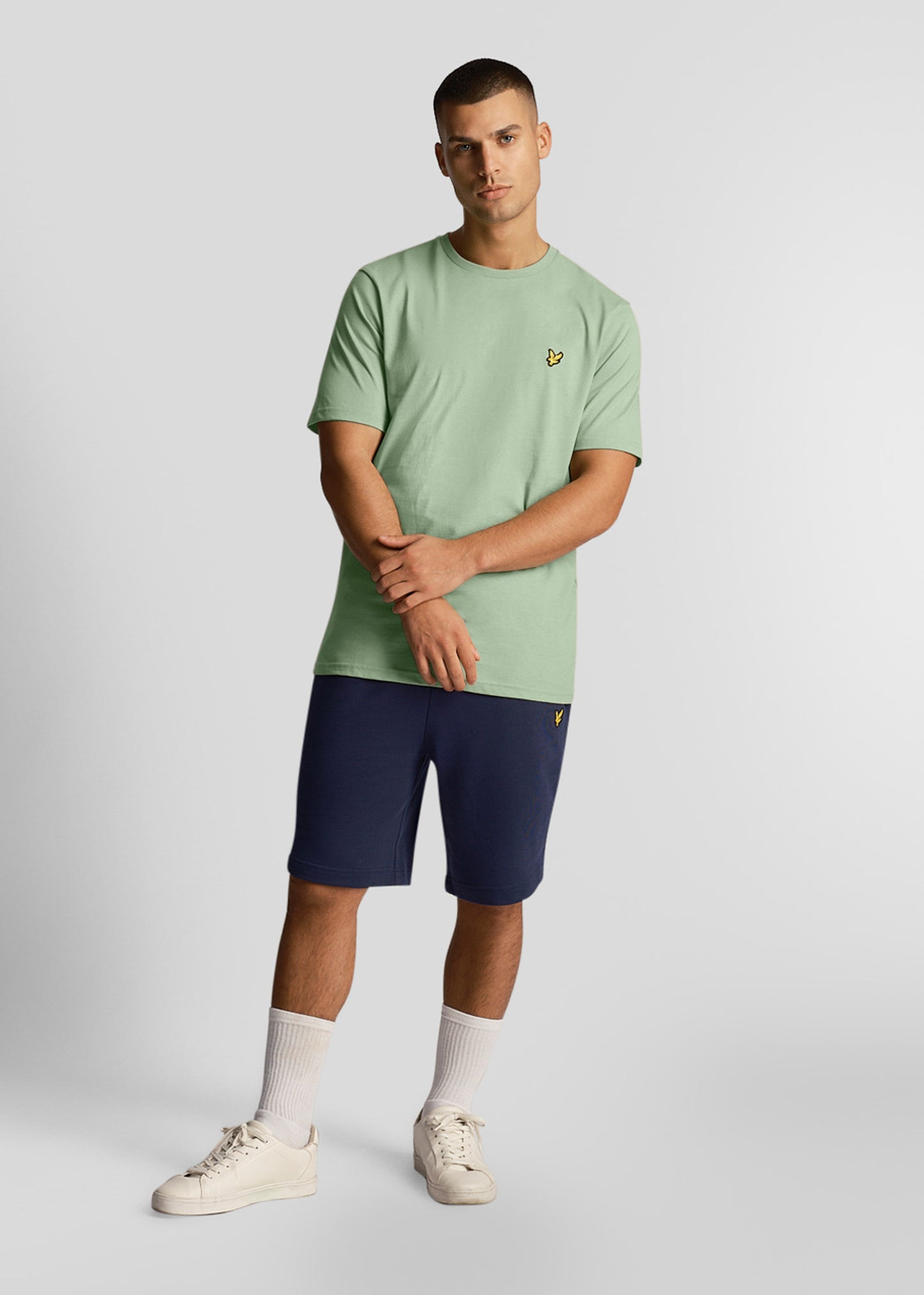Lyle & Scott T-shirts Plain t-shirt - glencoe green
