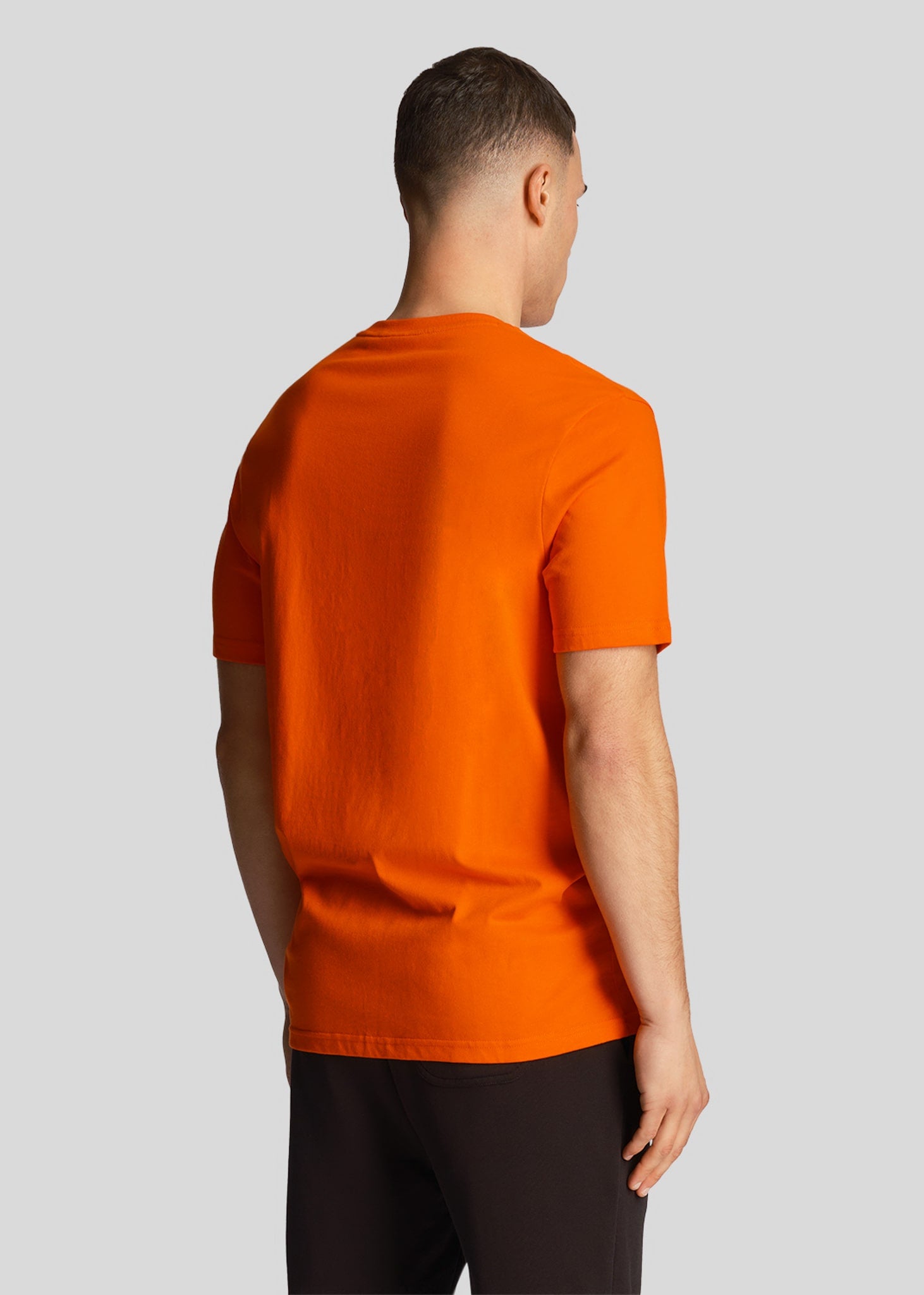 Lyle & Scott T-shirts  Plain t-shirt - tangerine tango 
