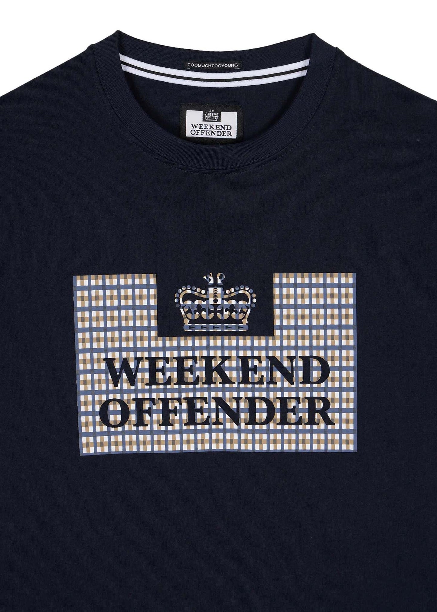 Weekend Offender T-shirts Shevchenco - navy