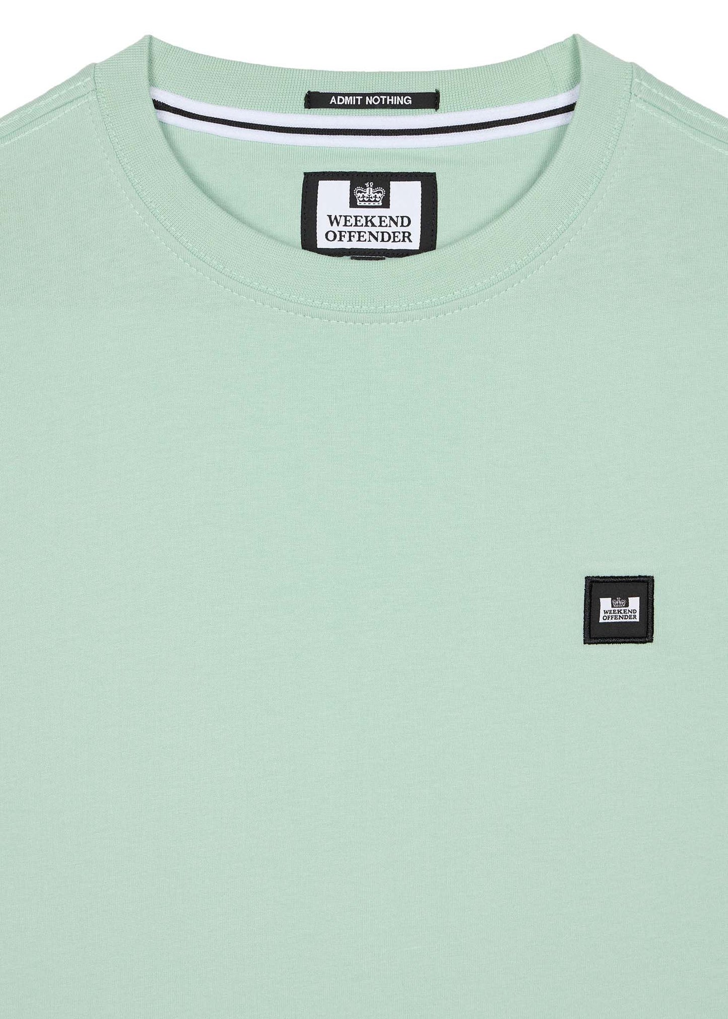 Weekend Offender T-shirts Cannon beach - mint tea