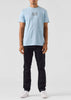Weekend Offender T-shirts Dygas - winter sky blue house check