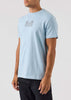 Weekend Offender T-shirts Dygas - winter sky blue house check