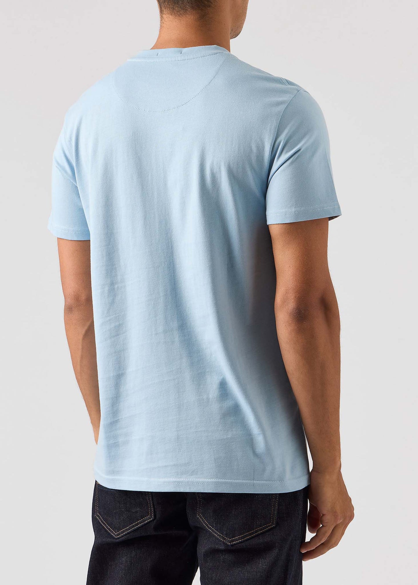 Weekend Offender T-shirts Dygas - winter sky blue house check