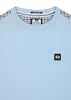 Weekend Offender T-shirts Diaz - winter sky blue house check