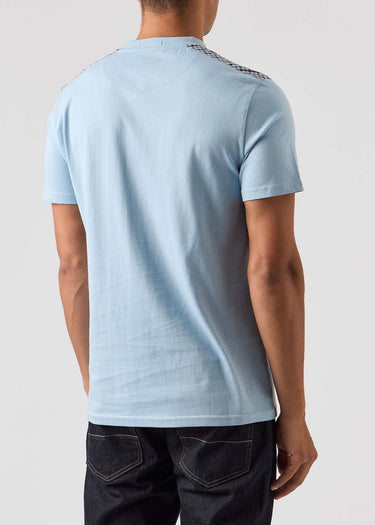 Weekend Offender T-shirts Diaz - winter sky blue house check