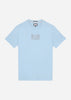 Weekend Offender T-shirts Dygas - winter sky blue house check