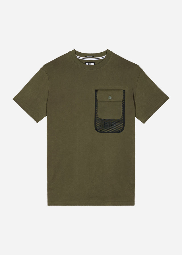 Weekend Offender T-shirts Lens - dark green