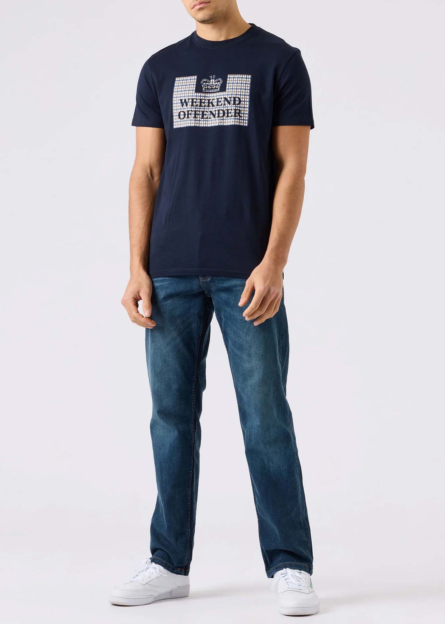 Weekend Offender T-shirts Shevchenco - navy