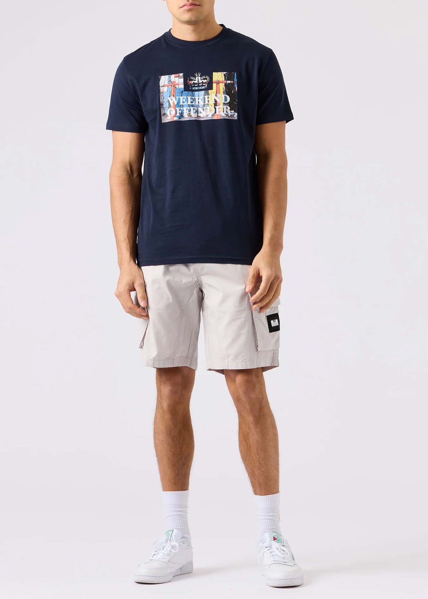 Weekend Offender T-shirts Bissel - navy
