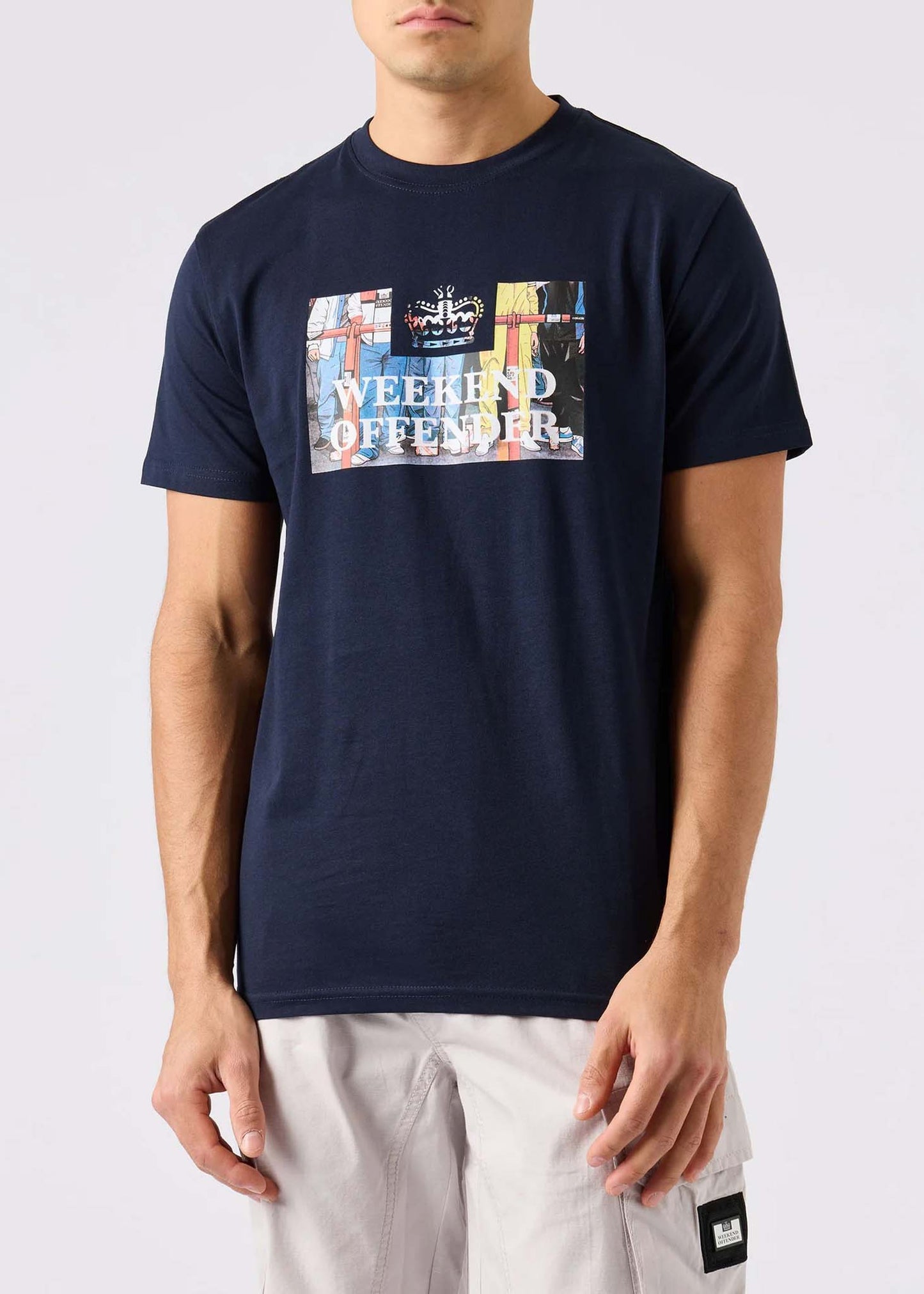 Weekend Offender T-shirts Bissel - navy