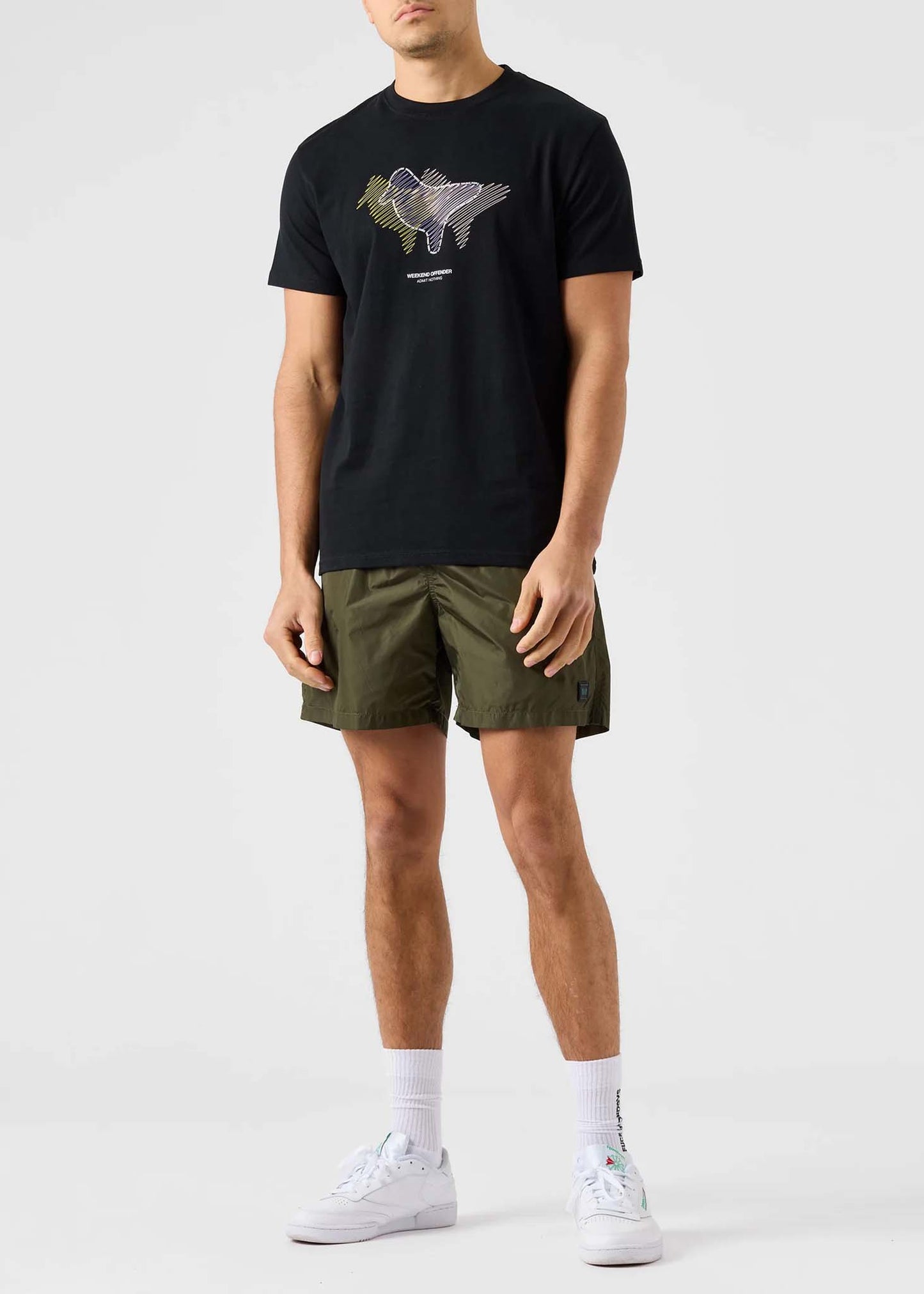 Weekend Offender T-shirts Gabe - black