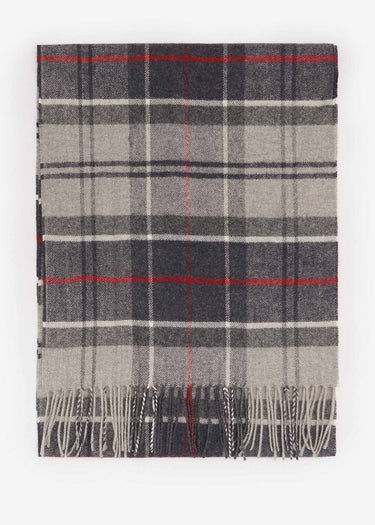 Barbour Sjaals Yaxley tartan scarf - blue granite