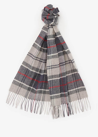 Barbour Sjaals Yaxley tartan scarf - blue granite