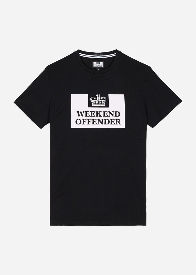 Weekend Offender T-shirts Prison - black