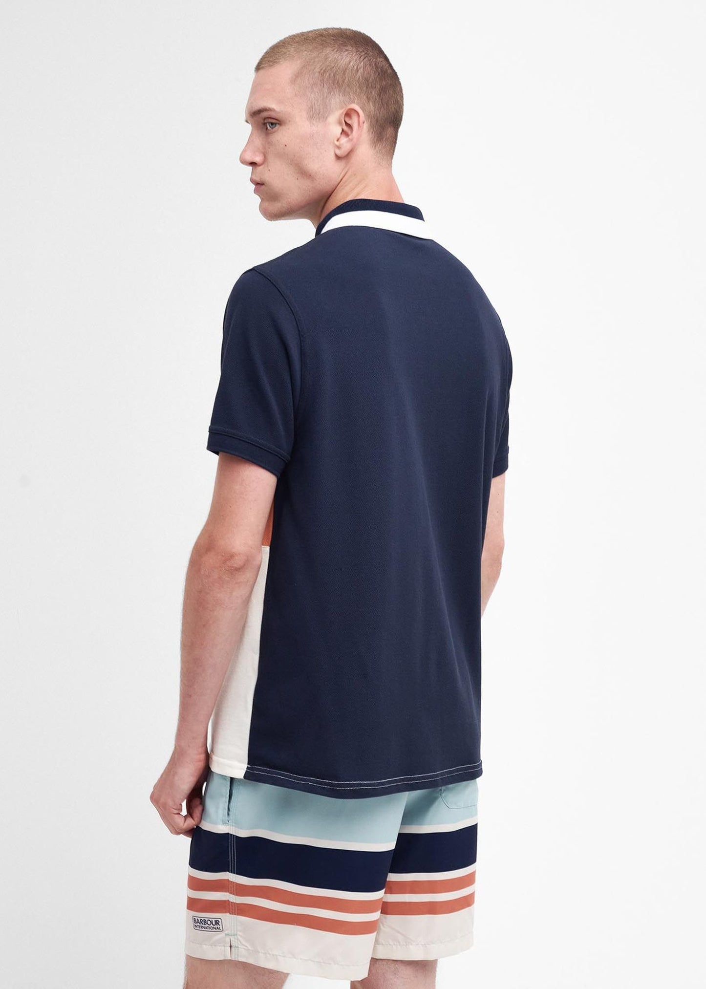 Barbour International Polo's Barnett polo - navy