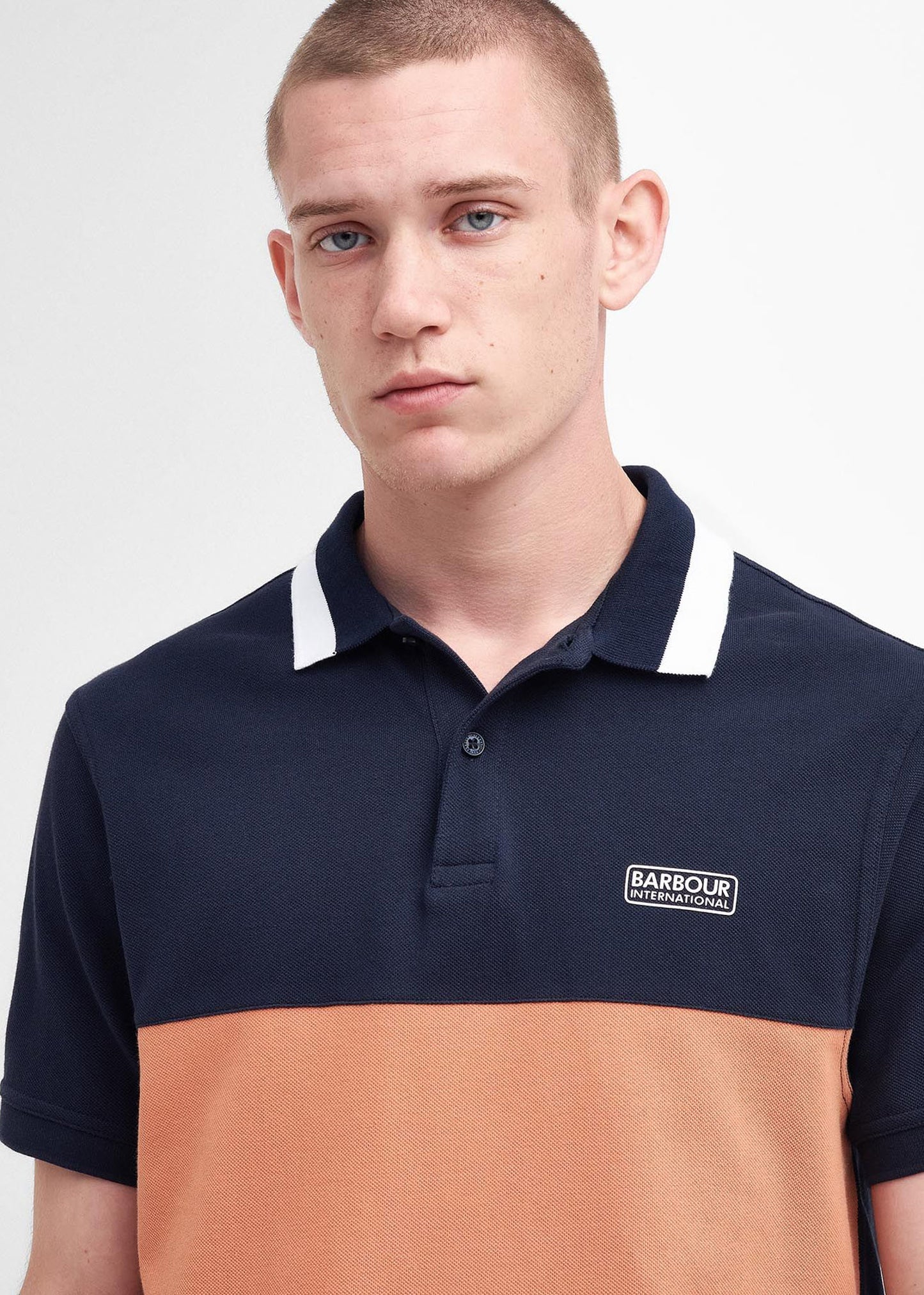 Barbour International Polo's Barnett polo - navy