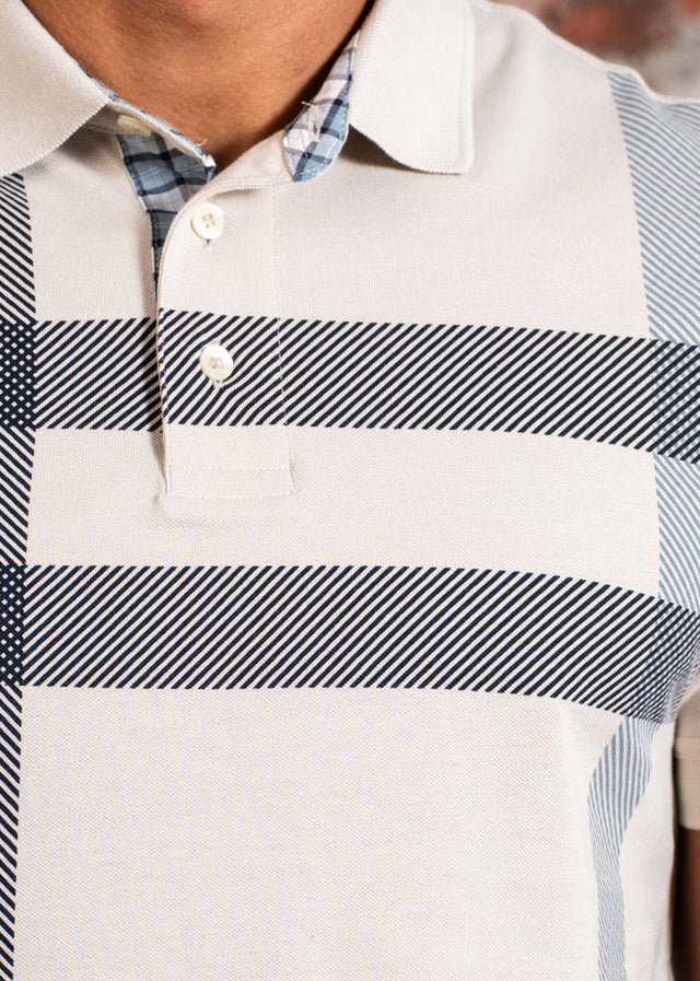 Barbour Polos Barbour blaine polo shirt - mist