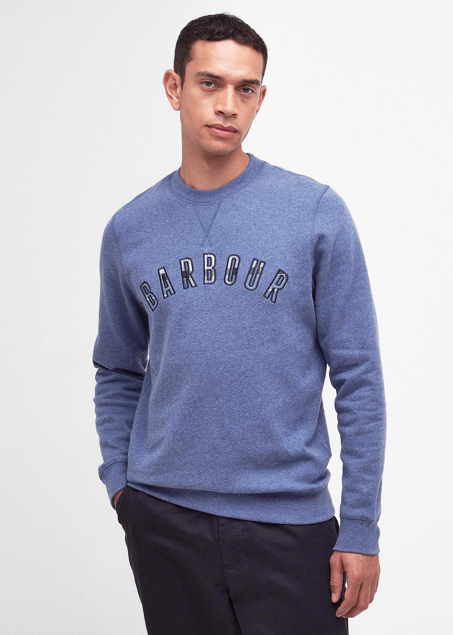 Barbour Truien Debson crew - chambray