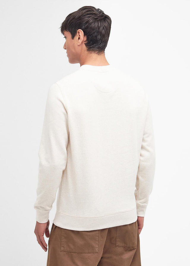 Barbour Sweaters Debson crew - white marl