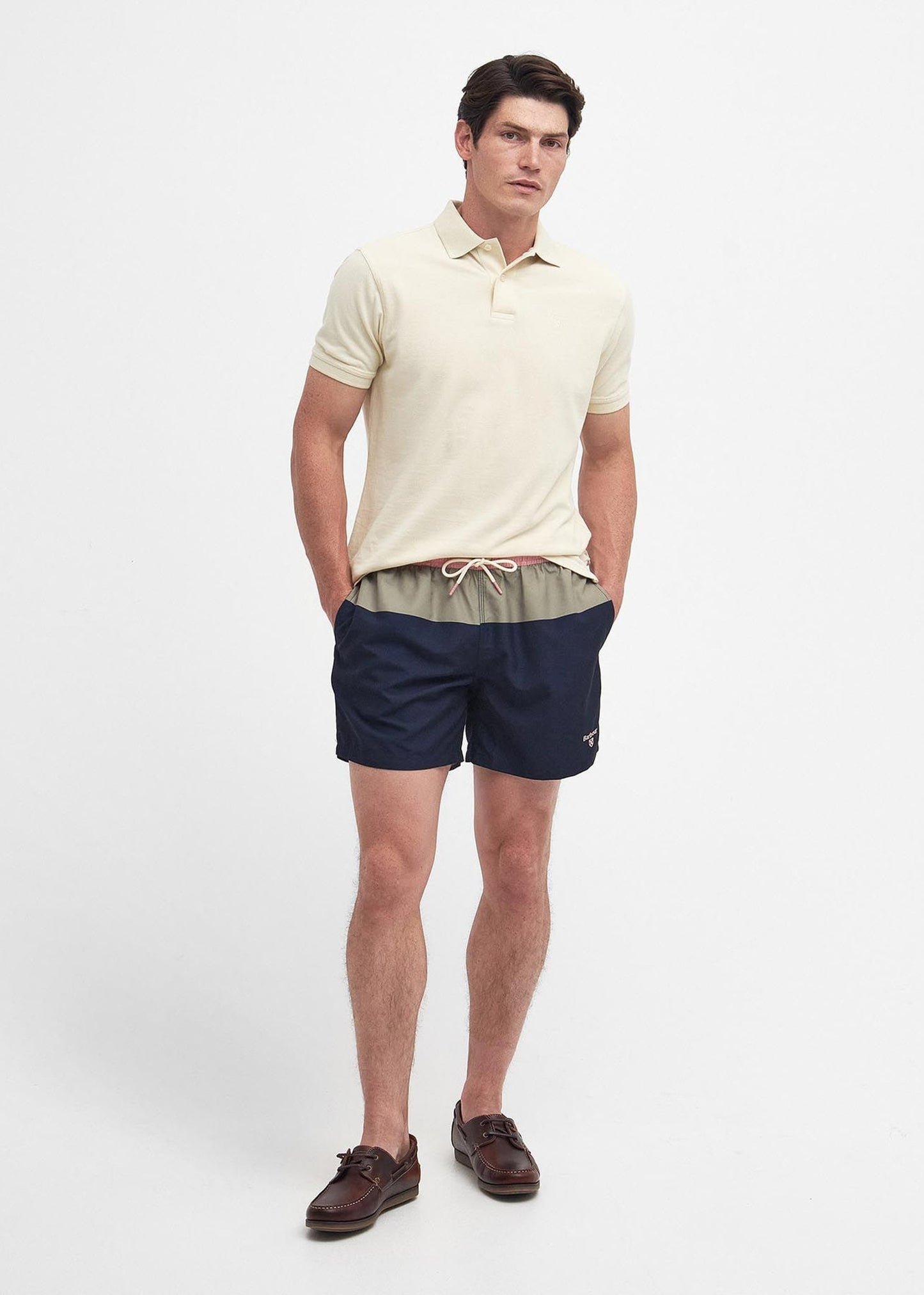 Barbour Zwembroeken Johann swim short - pink salt