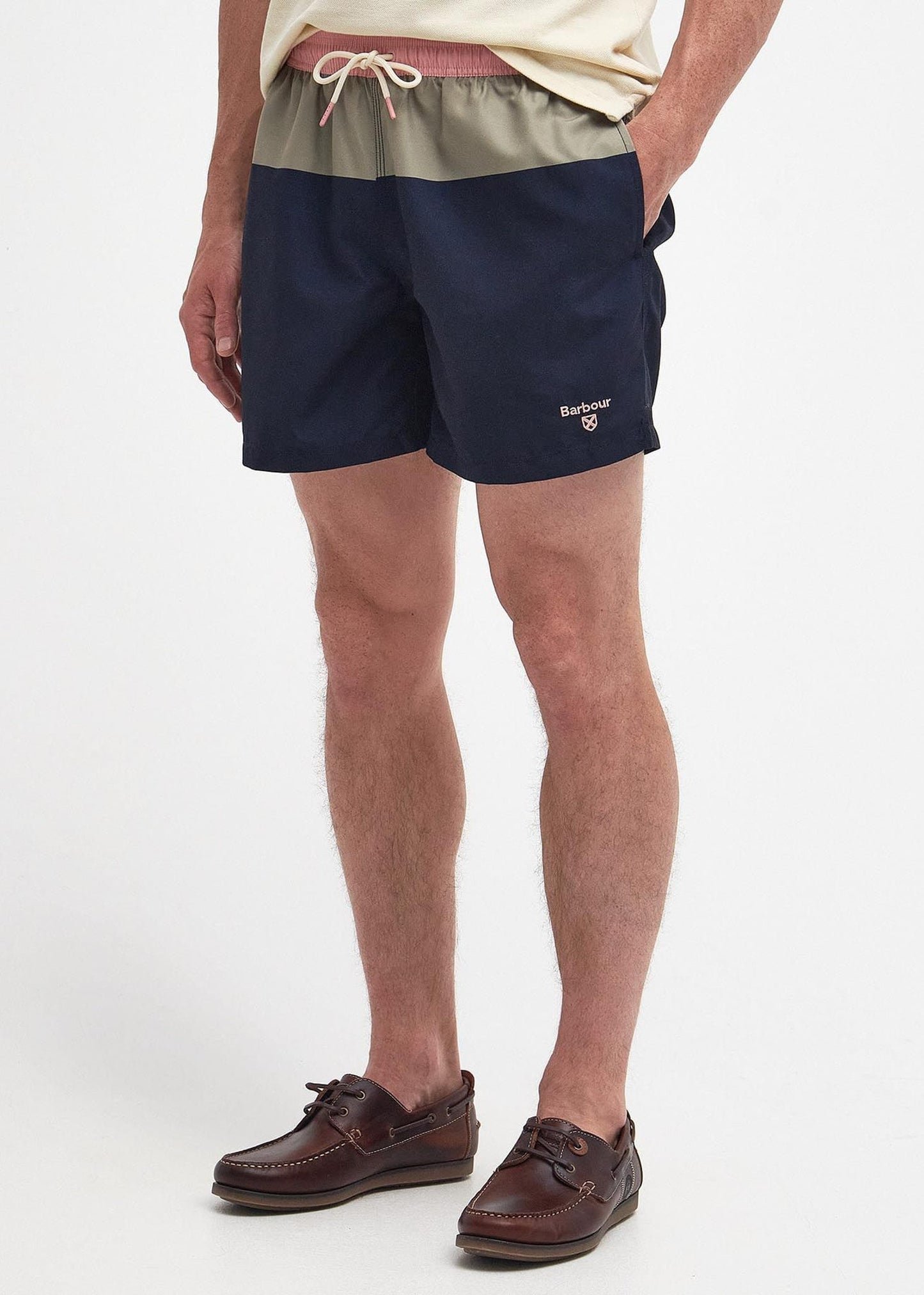 Barbour Zwembroeken Johann swim short - pink salt