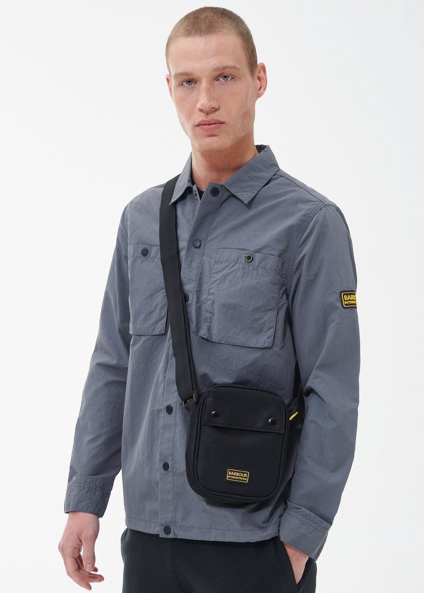 Barbour International Tassen Knockhill utility bag - black