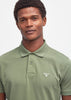 Barbour Polo's Lightweight sports polo - burnt olive